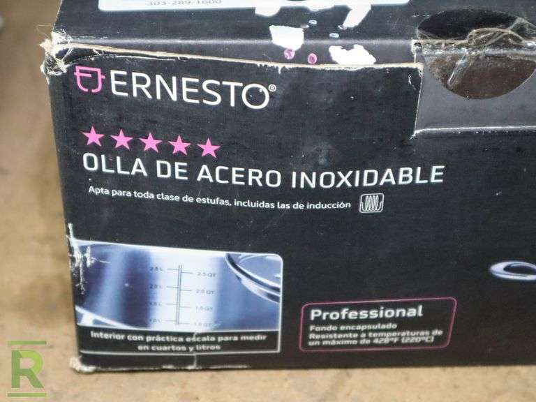 Ernesto Stainless Steel Cooking Pot Roller Auctions