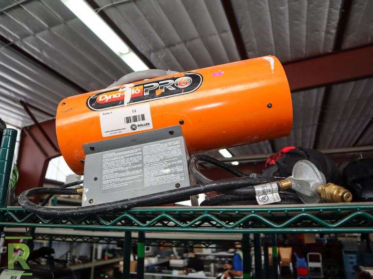 DynaGlo Pro Propane Heater Roller Auctions