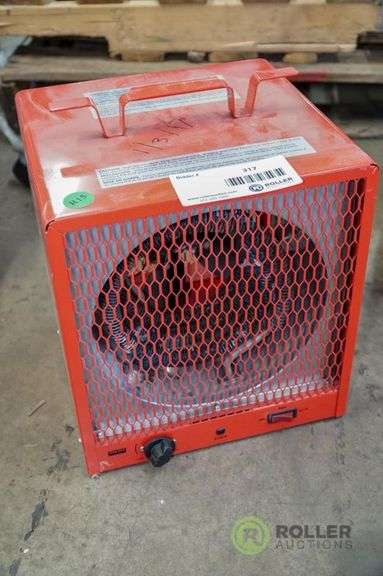 Dayton 3VU36B Heavy Duty Heater, 240V - Roller Auctions