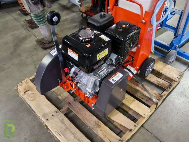 Husqvarna FS400LV Walk Behind Gas Concrete Saw Roller Auctions
