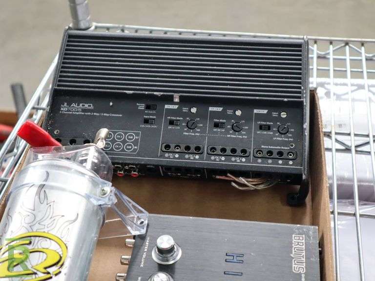 JL Audio and Hifonics Amplifiers and SQ Capacitor Roller Auctions