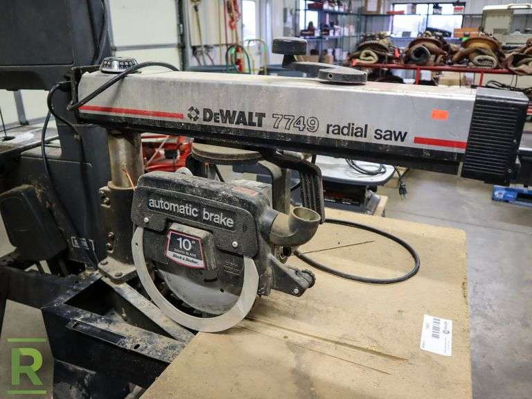 DeWalt 7749 Radial Arm Saw Roller Auctions