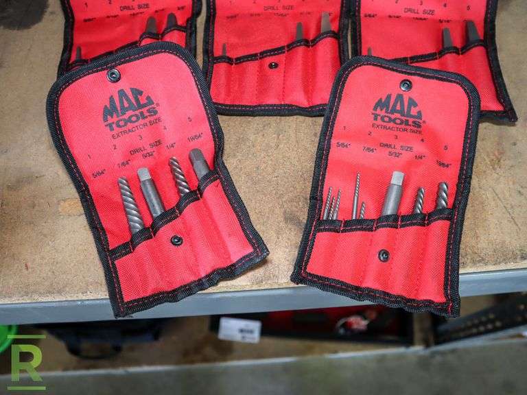 (5) Mac Tools Extractor Sets Roller Auctions