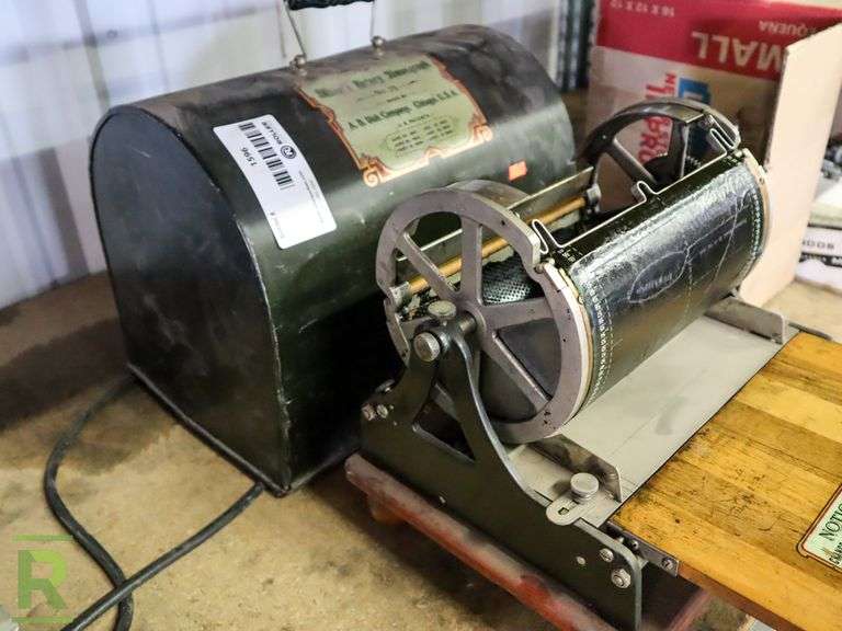 Edison s No 75 Rotary Mimeograph Machine Roller Auctions edison-s-no-75-rotary-mimeograph-machine-roller-auctions
