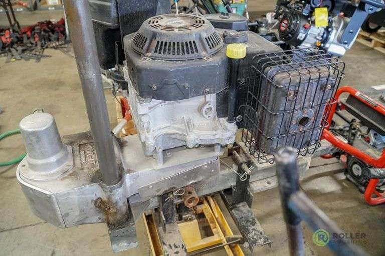 KorIt 08040303 Hitch Mounted Core Drill, 15Hp Kohler Gas Engine with