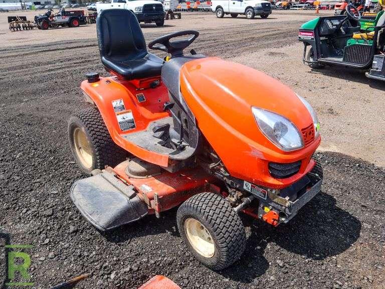 Kubota GR2010G 4WD Garden Tractor Roller Auctions