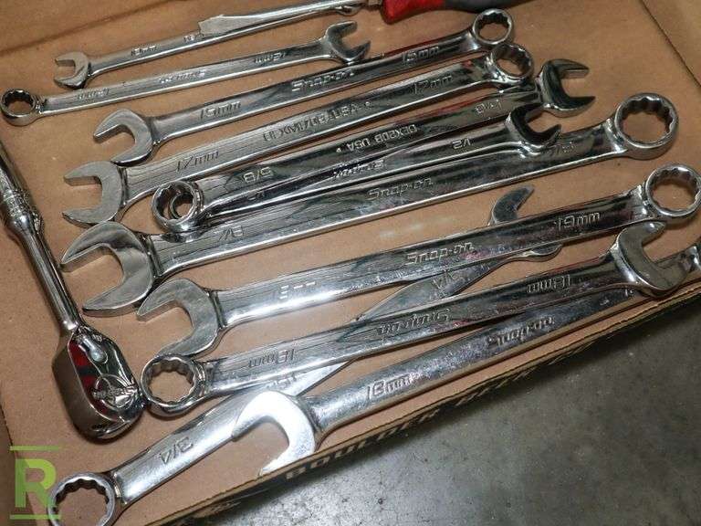 Tray of SnapOn Tools Roller Auctions