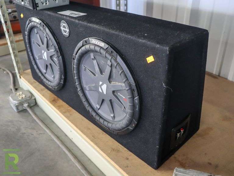 Kicker Comp DU Speakers and Pioneer Radio Roller Auctions