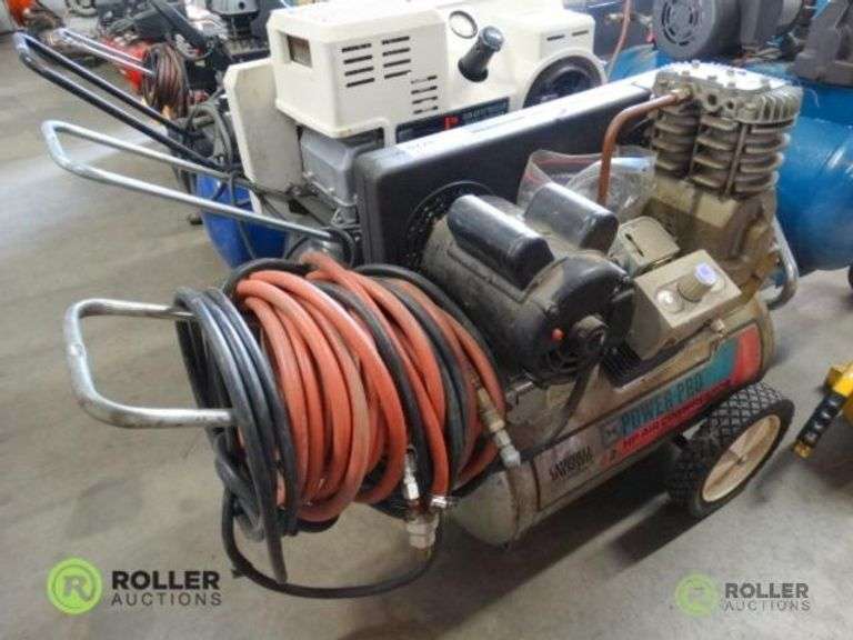 Campbell Hausfeld Power Pro Horizontal Air Compressor, 2Hp, Electric