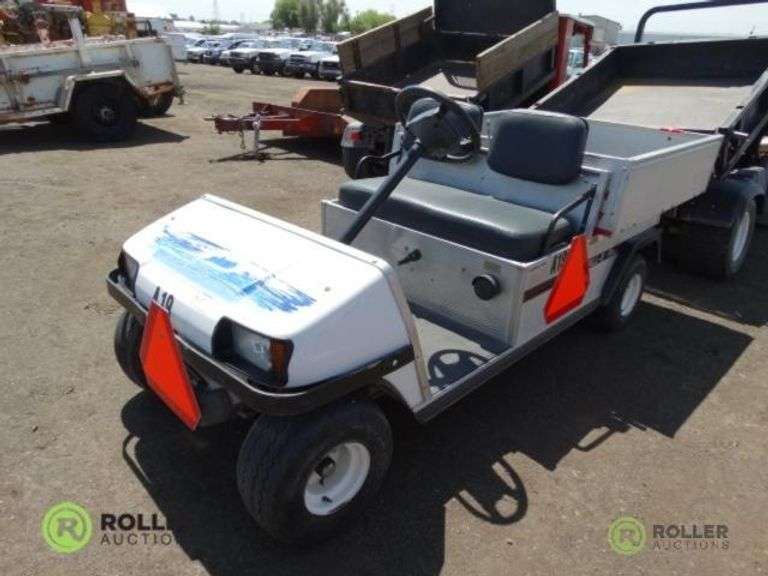 CLUB CAR CARRY ALL II Gas Truckster, Aluminum Dump Bed, Unit Was