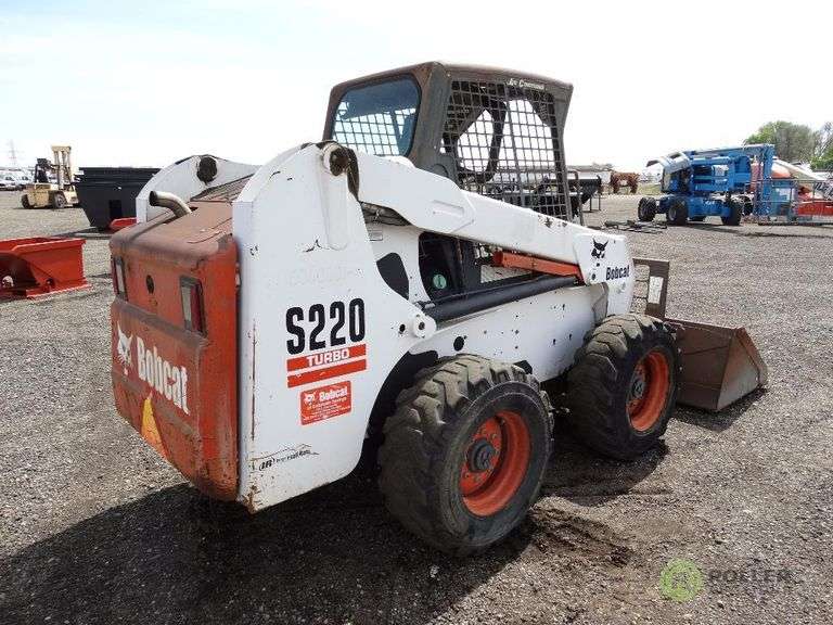 2005 BOBCAT S220 Skid Steer Loader, Turbo, High Flow & Auxiliary