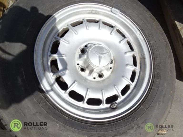 (4) P205/75R14 Tires and Mercedes Rims - Roller Auctions