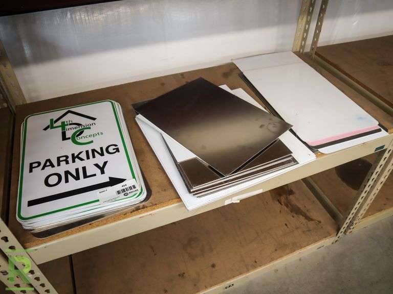 Metal Stock and Signs - Roller Auctions