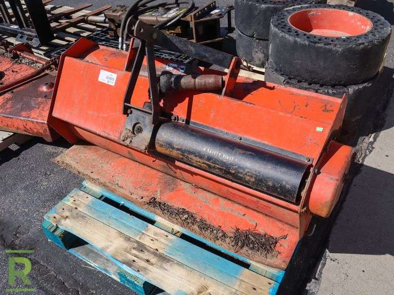 Simplicity 48" Tiller Attachment, 3pt, PTO Roller Auctions