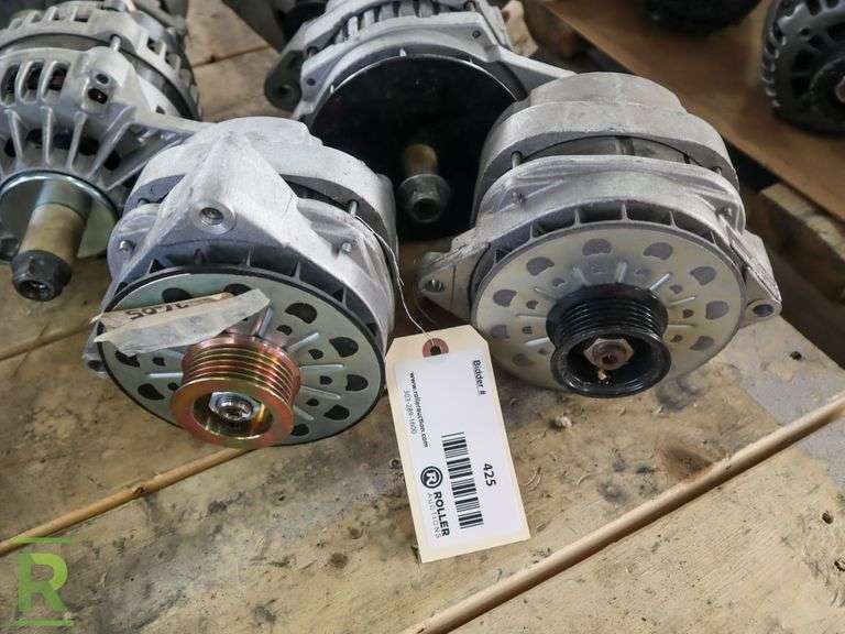(6) Alternators Roller Auctions