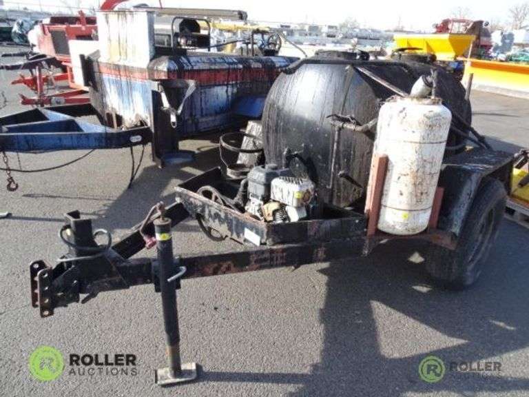 Towable Tar Pot With Pump (Flat Tire), Not a Titled Unit Roller Auctions