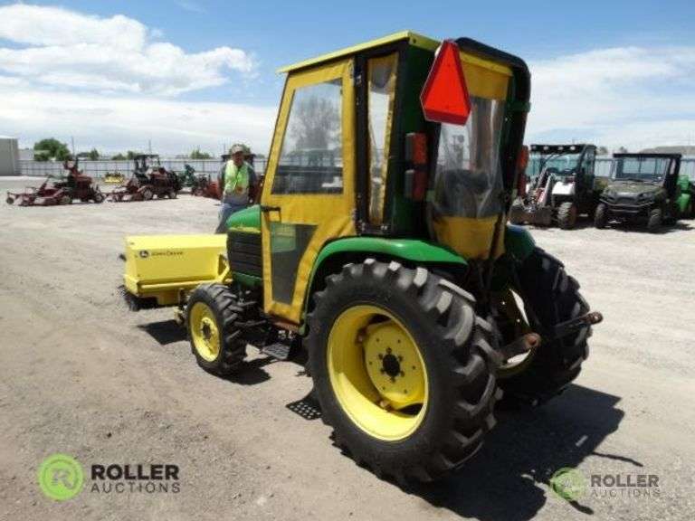 2002 JOHN DEERE 4310 4WD TRACTOR, Diesel, 3Pt PTO, Enclosed Cab, John