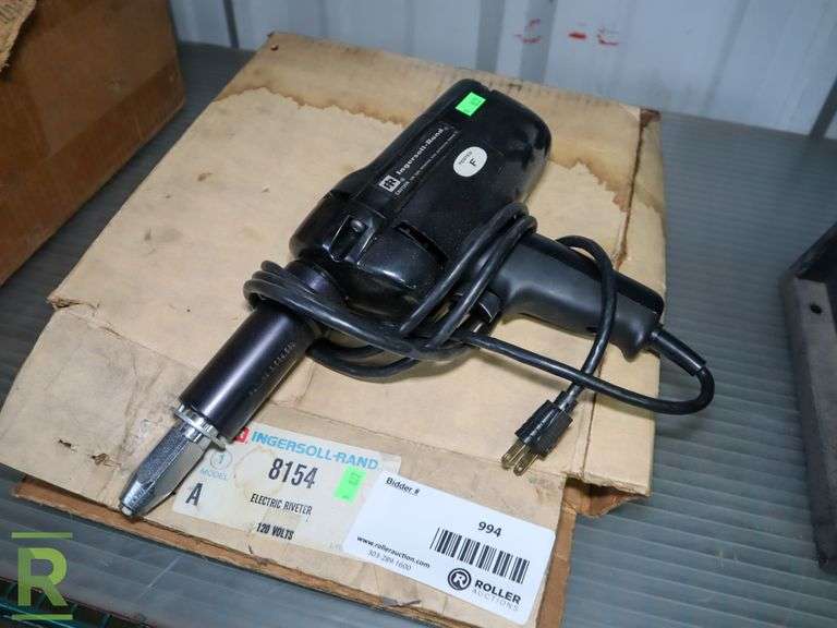 Ingersoll Rand 81S4 Electric Riveter - Roller Auctions