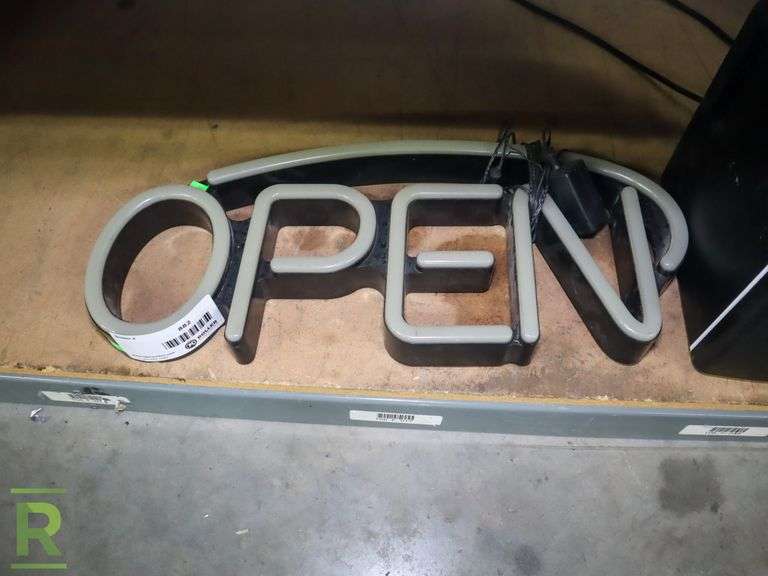 Chefman Cooler and Open Lighted Sign - Roller Auctions