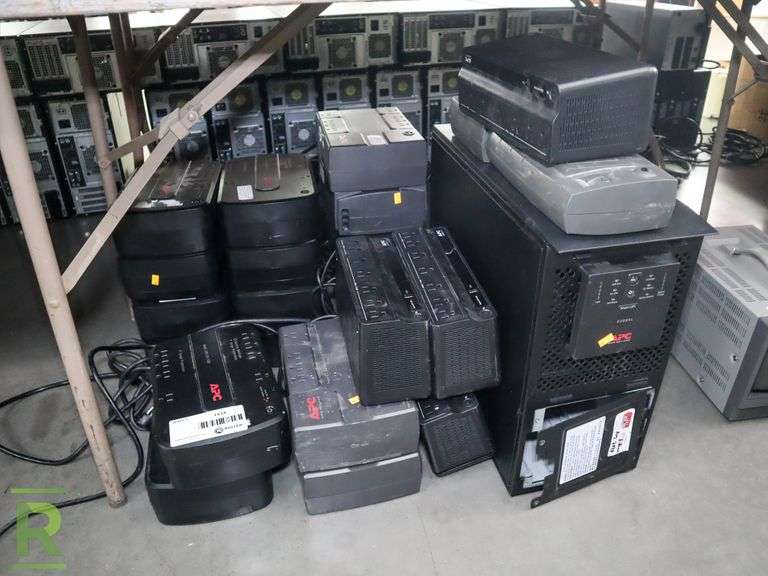 (24) Assorted APC Battery Backups Roller Auctions
