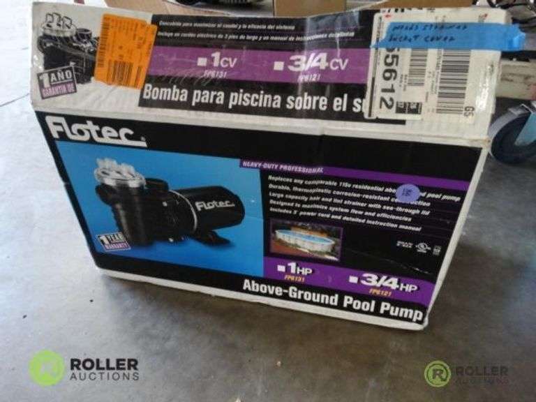 Flotec FP612101 Above Ground Pool Pump Roller Auctions