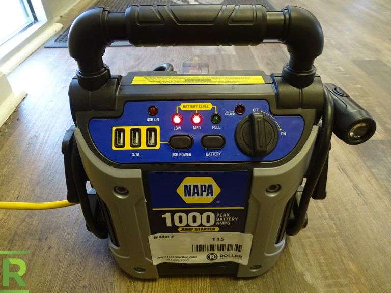 Napa 1000 Jump Starter Roller Auctions