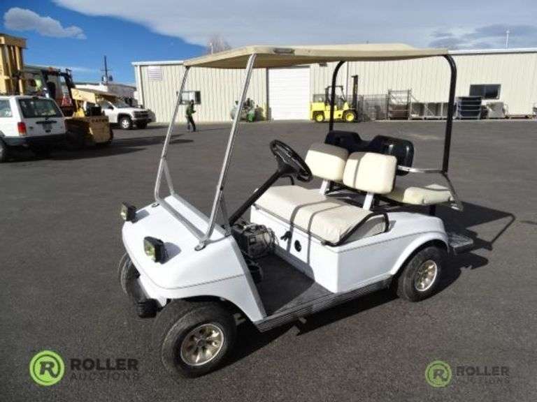 Club Car Electric Golf Cart, With Charger Roller Auctions
