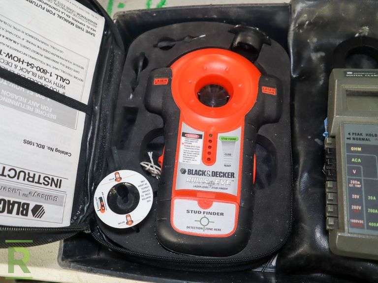 Black & Decker Bulls Eye Laser Level Stud Finder, Marcraft AE304