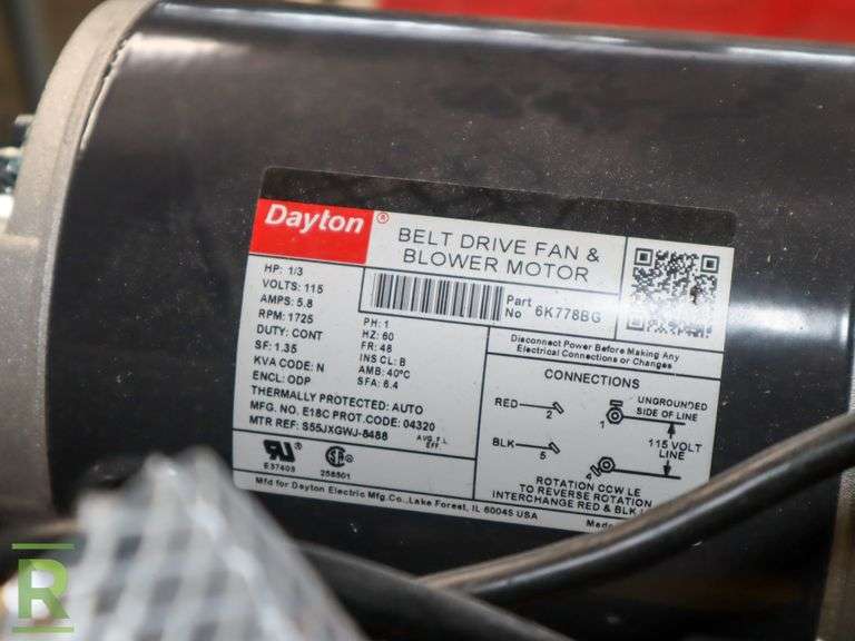 Dayton 4KH6A Rotary Gear Pump - Roller Auctions
