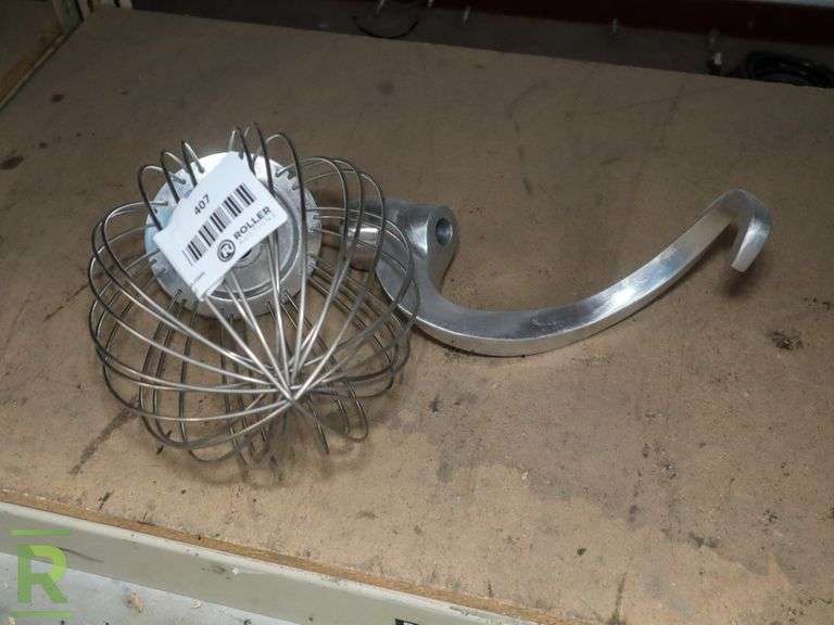 Mixer Whip and Hook - Roller Auctions