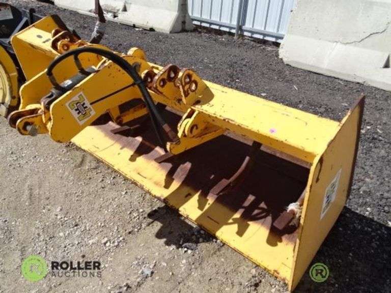 GANNON Hydraulic 3Pt Box Scraper Attachment w/ Ripper Teeth 4x2, 84in