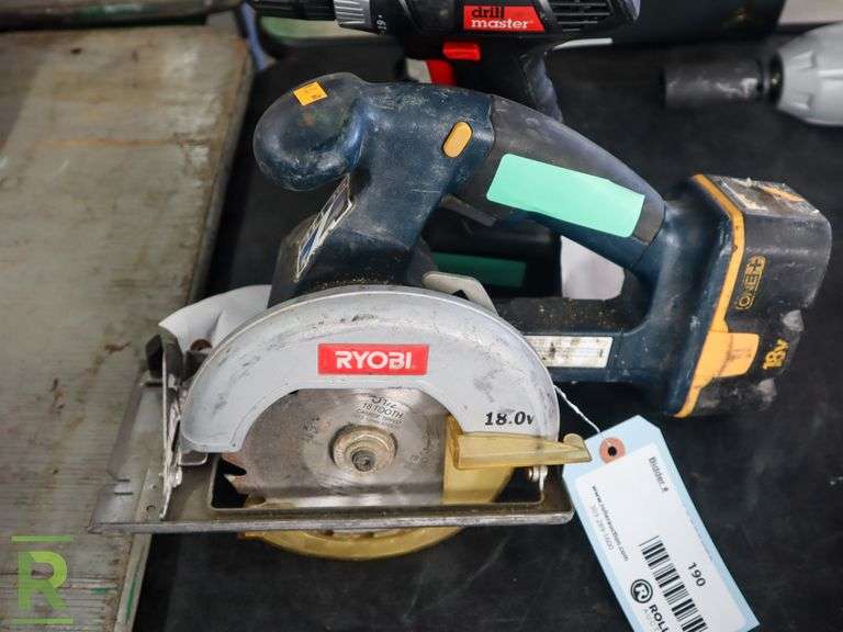 (3) Drills and 4-1/2 Circular Saw - Roller Auctions