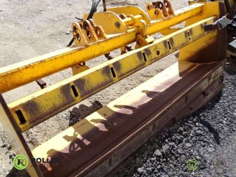 GANNON Hydraulic 3Pt Box Scraper Attachment w/ Ripper Teeth 4x2, 84in