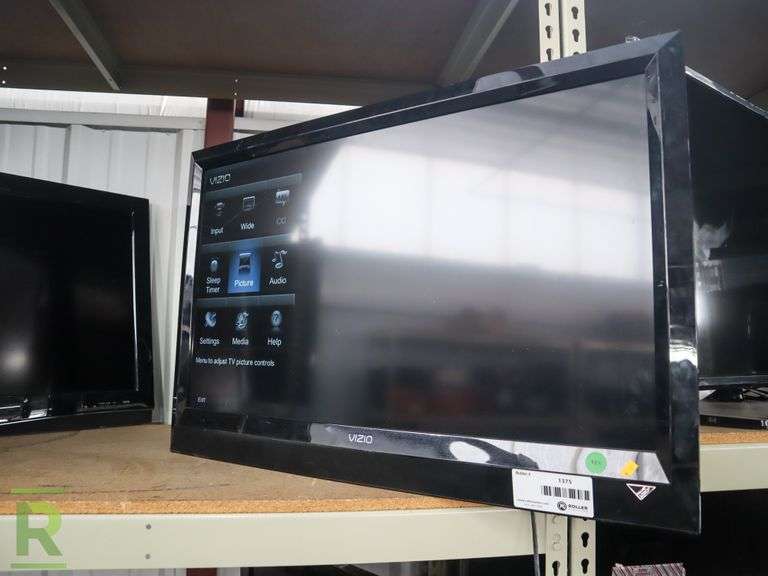 Vizio E371VL 37" TV Roller Auctions