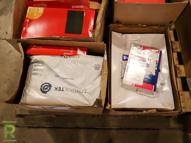 Pallet of Office Supplies Roller Auctions