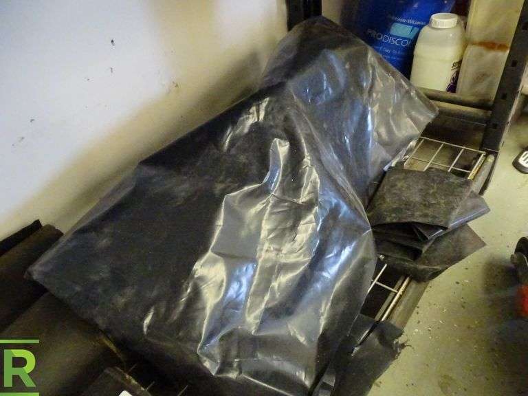 (3) Rolls of Tar Paper and Roll of Poly Sheeting Roller Auctions
