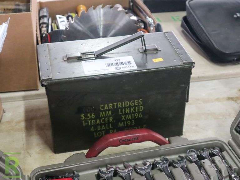 Crescent Tool Set and Ammo Box - Roller Auctions