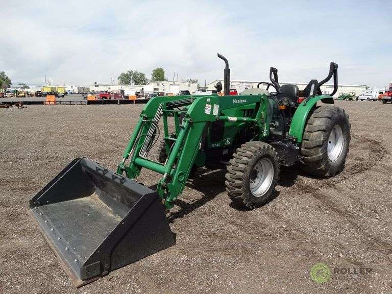 MONTANA 5740 4WD TRACTOR/ LOADER, PTO, 3Pt, S/N 2174F4AF0172 , Hour