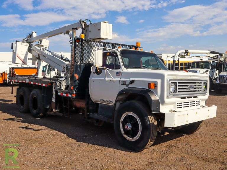 1980 Chevrolet C76 T A Hydraulic Bridge Truck Roller Auctions