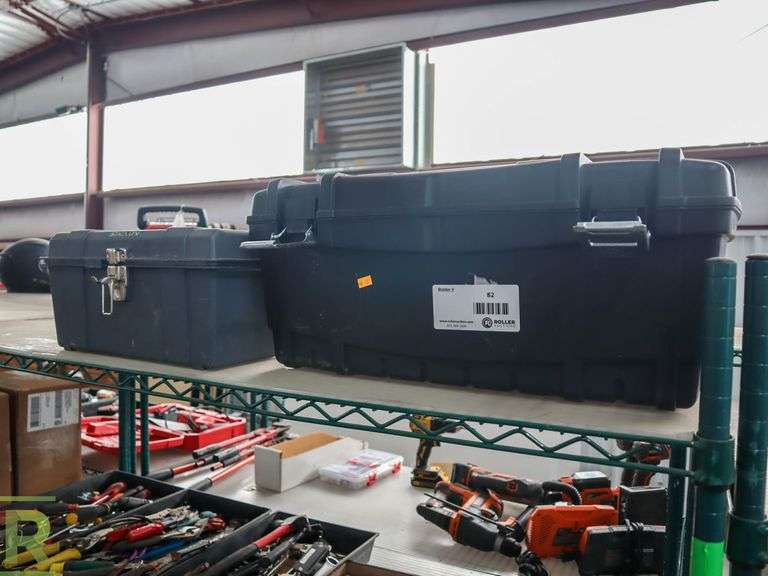 (2) Tackle Boxes - Roller Auctions