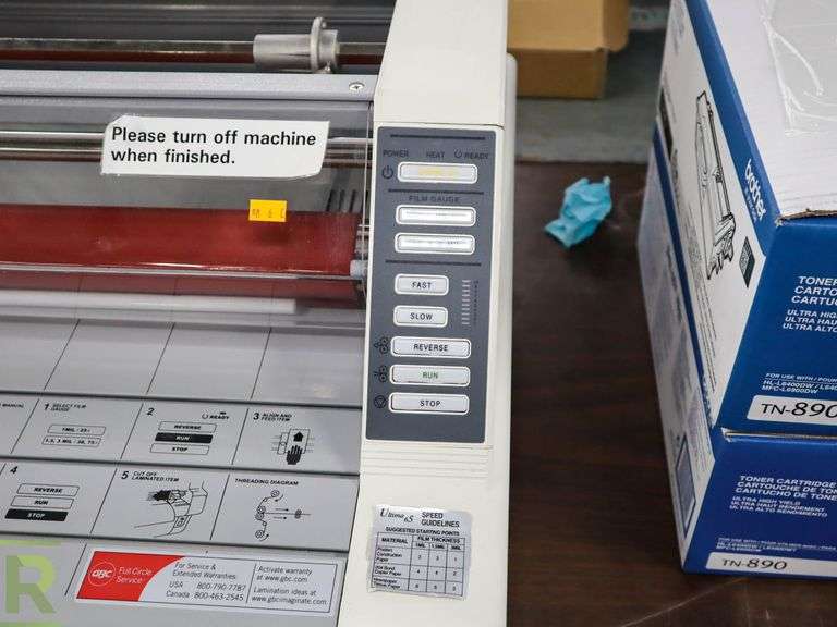 GBC Ultima 65 Heater Sealer - Roller Auctions