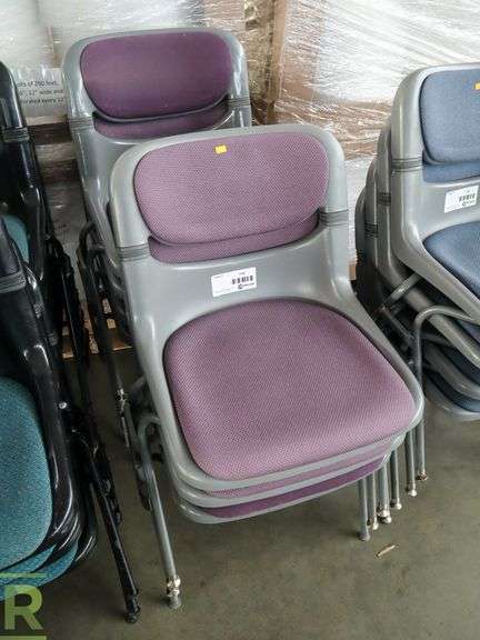 (7) Stacking Chairs - Roller Auctions