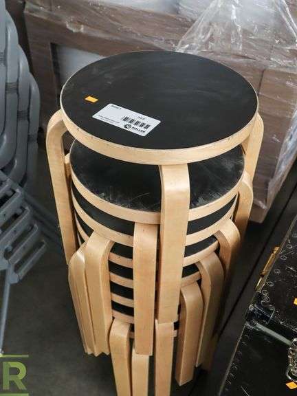 (8) Stacking Stools - Roller Auctions