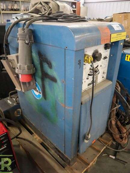 Miller 330A/BP Arc Welder, 230-575V, 3PH - Roller Auctions