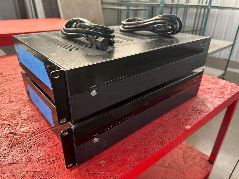Episode EA-AMP-8D-70A and EA-AMP-12D-70A Digital Amplifiers (12-Channel Unit Needs Repair) - Roller Auctions