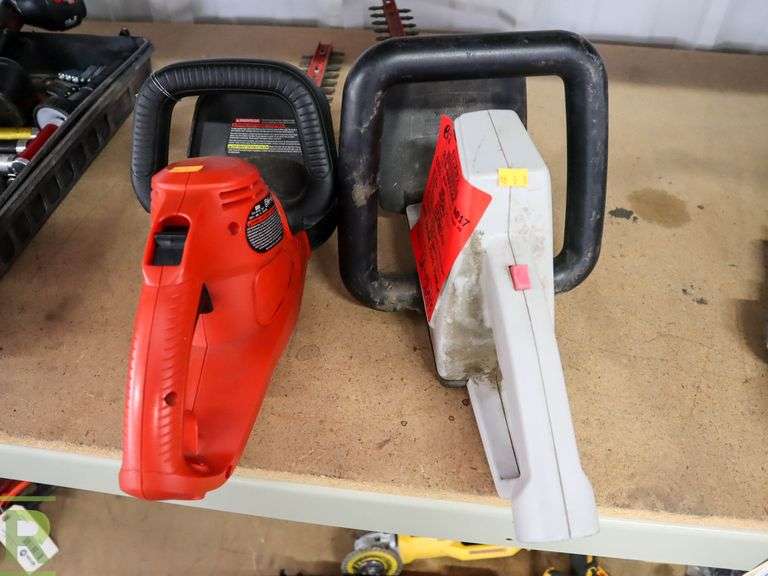 Black & Decker HT018 And Ryobi HT620DR Hedge Trimmer - Roller Auctions