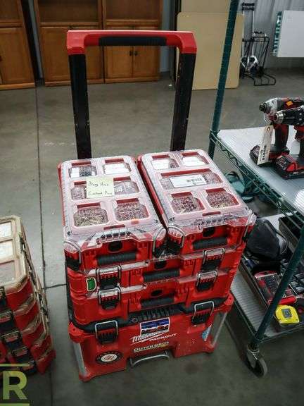 Milwaukee Packout Hardcase System With Contents - Roller Auctions