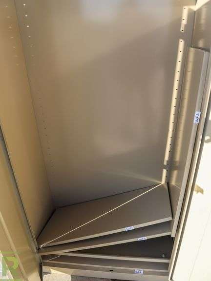 (2) 2-Door Metal Cabinets - Roller Auctions