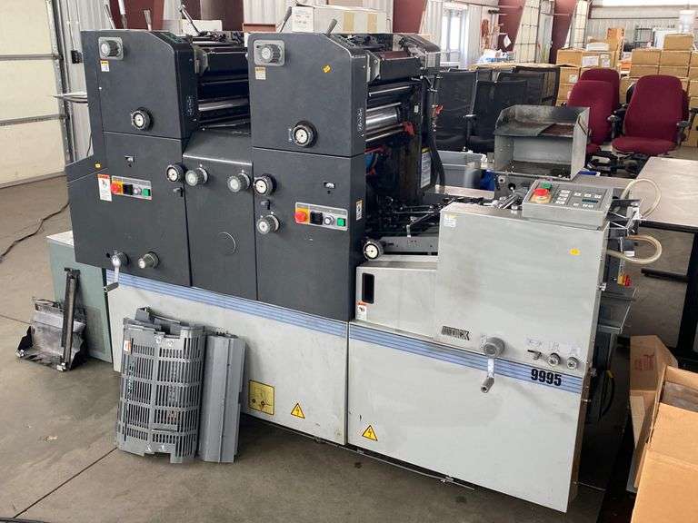 Ryobi AB Dick 9995 Small Offset Press With Parts - Roller Auctions