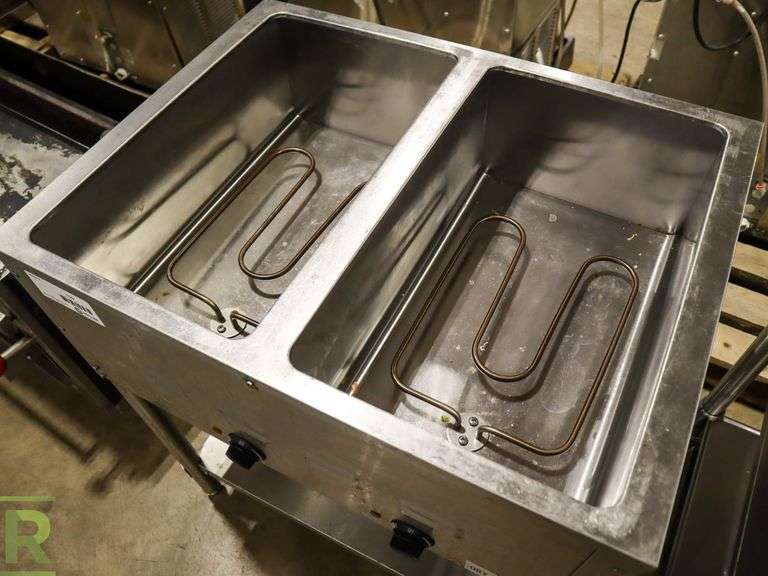 Avantco 2Bay Steam Table With Lower Shelf, Electric Roller Auctions